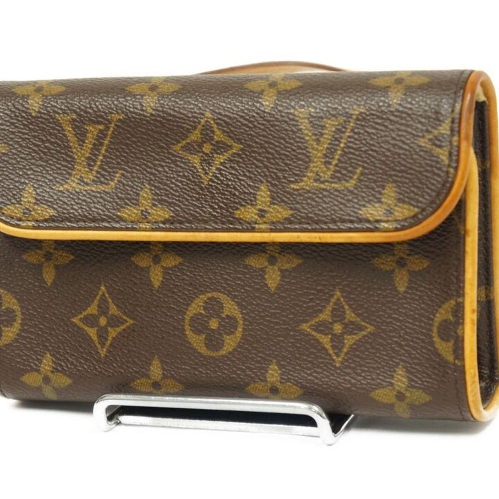 Louis Vuitton Pochette Florentine Monogram Canvas Brown Belt Bag